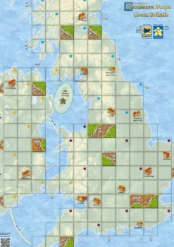 Carcassonne: Mapa Wielkiej Brytanii (druga edycja)