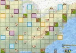 Carcassonne: Mapa wschodnich USA (East USA)