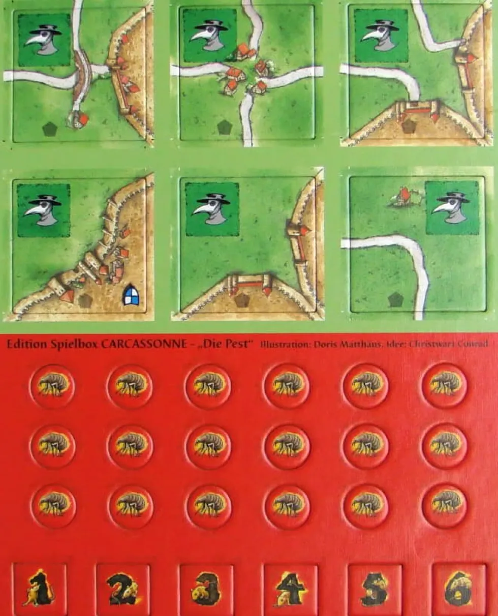 Carcassonne: Plaga (Die Pest / The Plague)