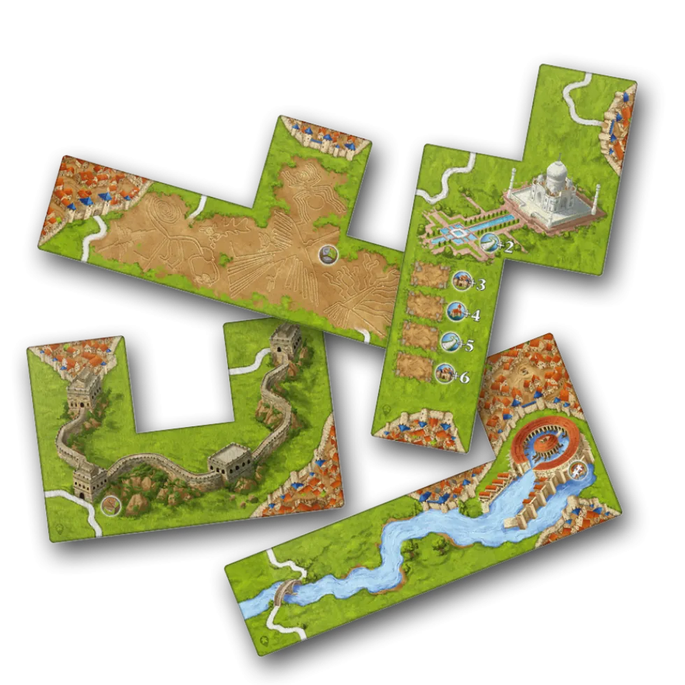 Carcassonne: The Wonders of Humanity - Set III (v 2.0)
