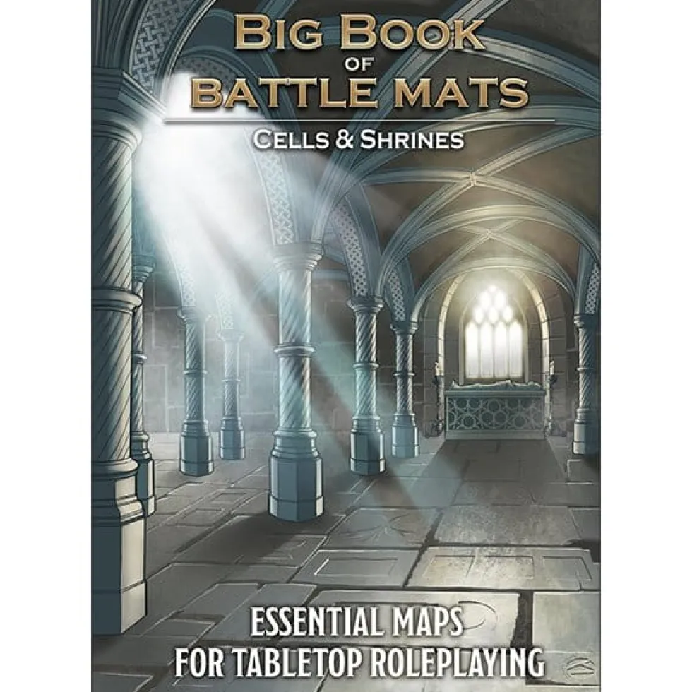 Cells & Shrines: Duża księga mat RPG