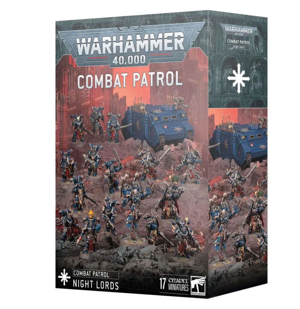 Chaos Space Marines: Combat Patrol - Night Lords (Warhammer 40,000)