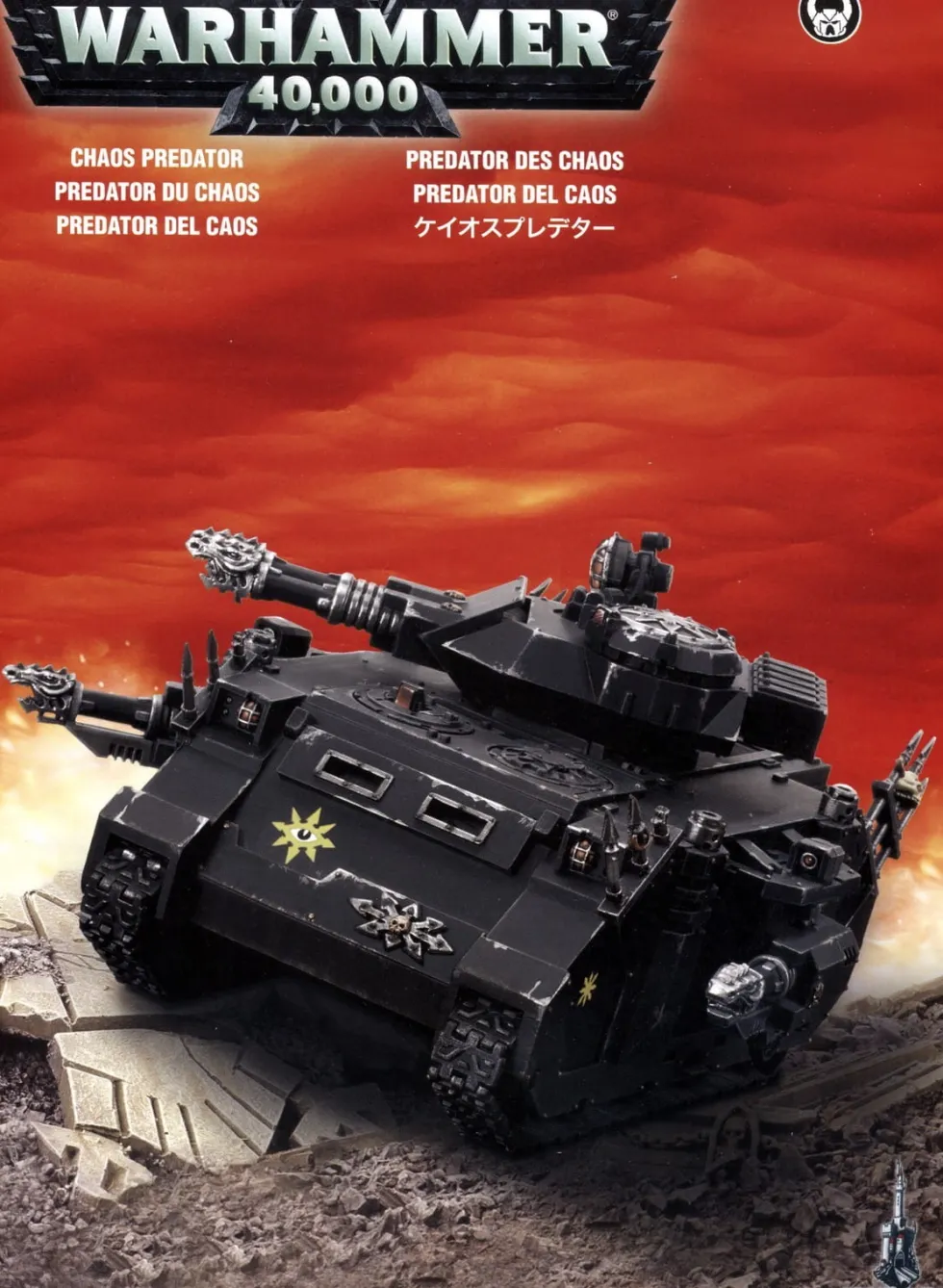 Chaos Space Marines: Predator (Warhammer 40,000)