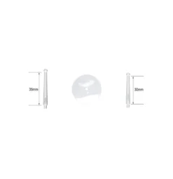 Citadel - podstawki z kulką pod jednostki latające - małe 32mm