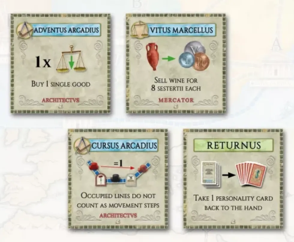 Concordia: 8 Forum Cards mini-expansion