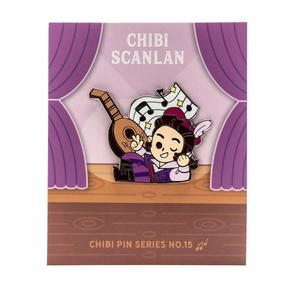 Critical Role Chibi Pin No. 15 - Scanlan Shorthalt