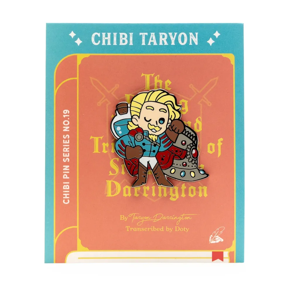 Critical Role Chibi Pin No. 19 - Taryon Darrington