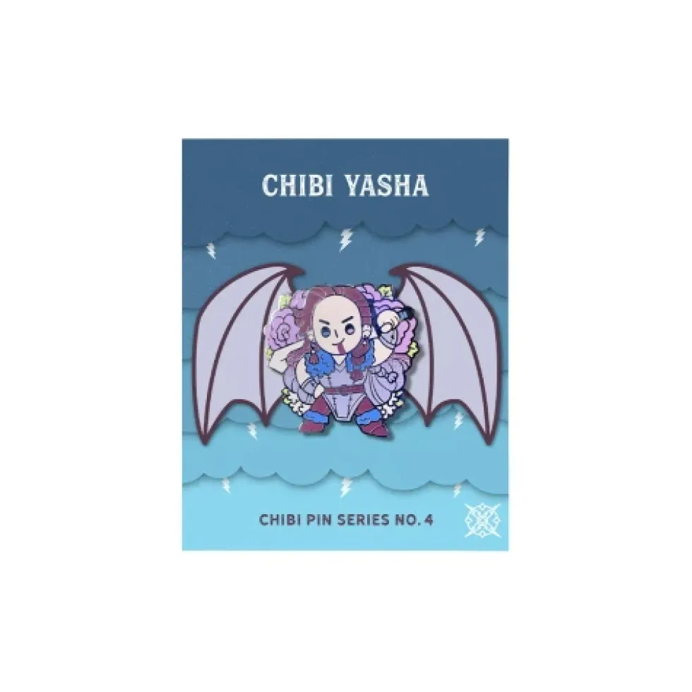 Critical Role Chibi Pin No. 4 - Yasha Nydoorin