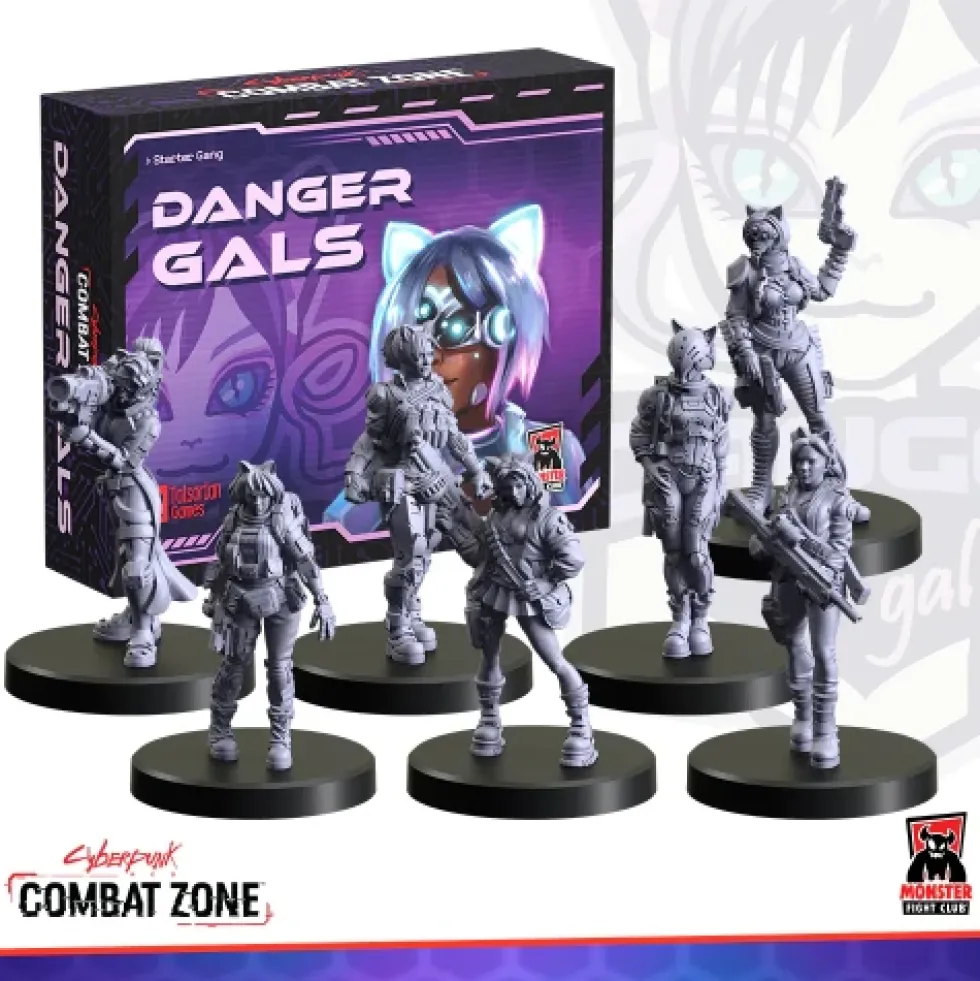 Cyberpunk Red: Combat Zone - Danger Gals Starter Gang