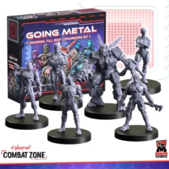 Cyberpunk Red: Combat Zone - Going Metal (Universal Full Body Conversions Set 1)