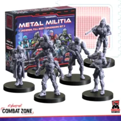 Cyberpunk Red: Combat Zone - Metal Militia (Universal Full Body Conversions Set 2)