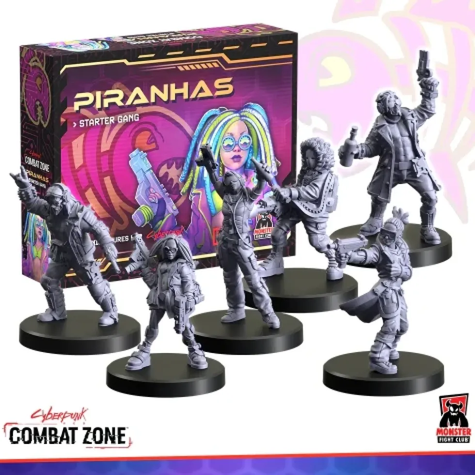 Cyberpunk Red: Combat Zone - Piranhas Starter Gang