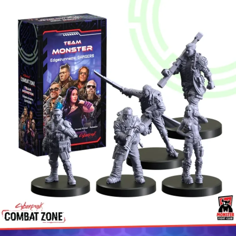 Cyberpunk Red: Combat Zone - Team Monster