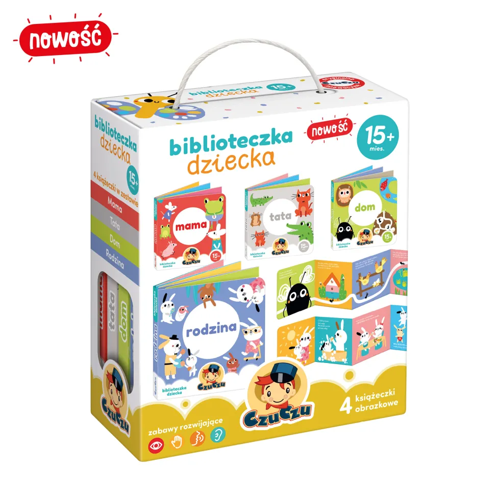 CzuCzu: Biblioteczka dziecka 15m+