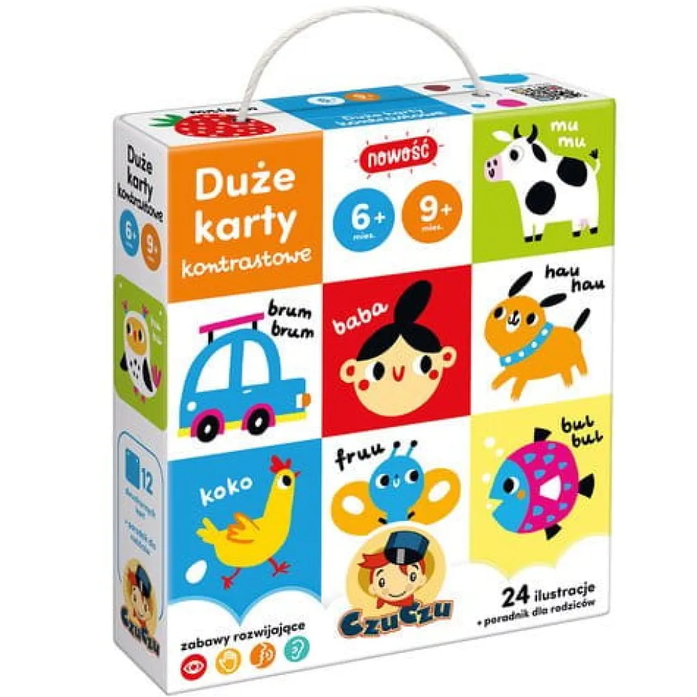 CzuCzu: Duże karty kontrastowe 6m+