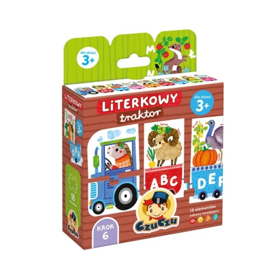 CzuCzu: Literkowy Traktor 3+