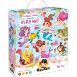 CzuCzu: Magiczne puzzle 60 - Syrenki 4+