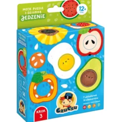 CzuCzu: Moje puzzle z dziurką - Jedzenie 12m+