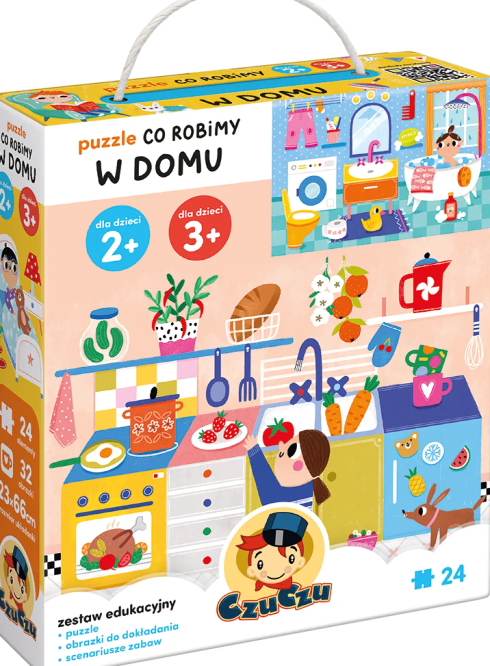 CzuCzu: Puzzle - Co robimy w domu 2+