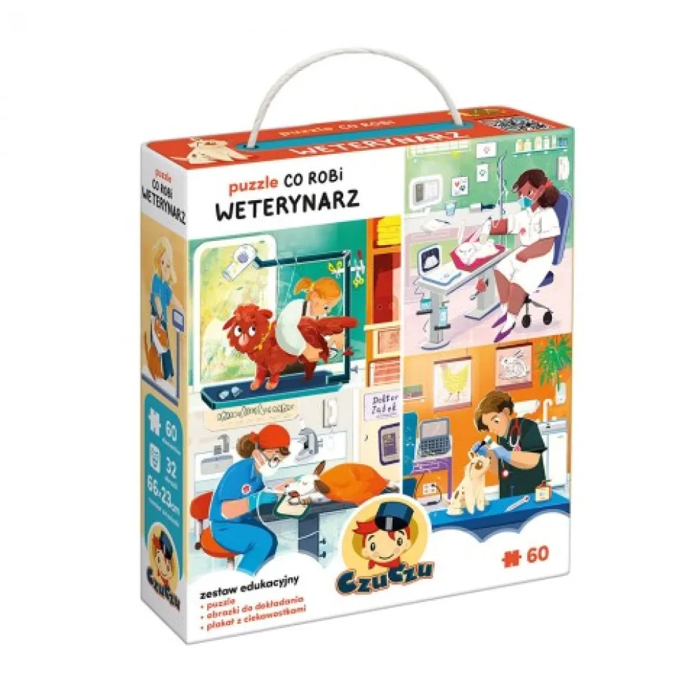 CzuCzu: Puzzle - Co robi weterynarz 4+