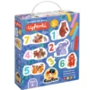 CzuCzu: Puzzle do pary - Cyferki 3+