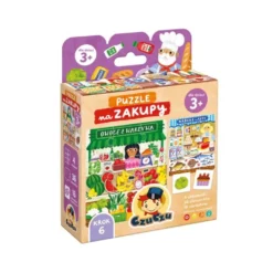 CzuCzu: Puzzle - Na zakupy 3+