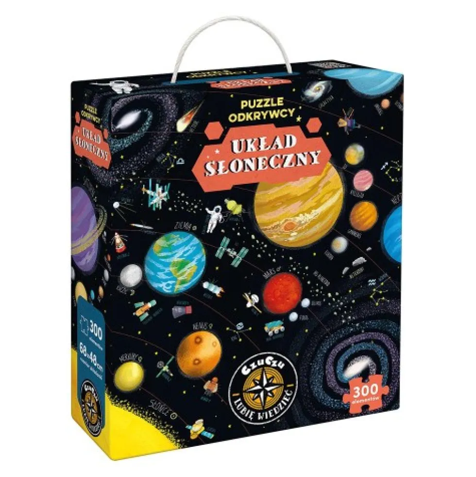 CzuCzu: Puzzle Odkrywcy 300 - Układ Słoneczny 5+