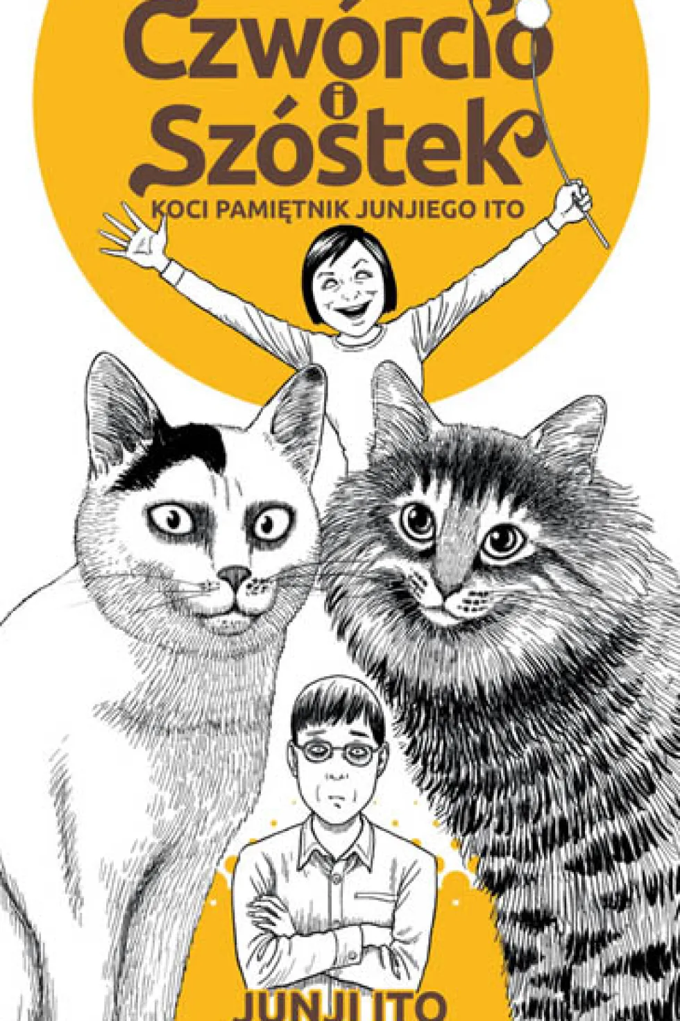 Czwórcio i Szóstek - koci pamiętnik Junjiego Ito