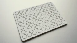 Czyste kółko / żeton 15mm w wyprasce (70 sztuk)