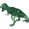 3D Crystal Puzzle 49: Dinozaur T-Rex zielony