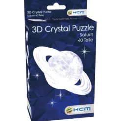 3D Crystal Puzzle 40: Saturn