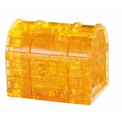 3D Crystal Puzzle 52: Skrzynia skarbów