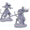 D&D RPG: Nolzurs Marvelous Miniatures - Tiefling Warlocks