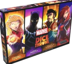 Dice Throne Marvel: Box 2 - Czarna Pantera, Kapitan Marvel, Doktor Strange, Czarna Wdowa (edycja polska)