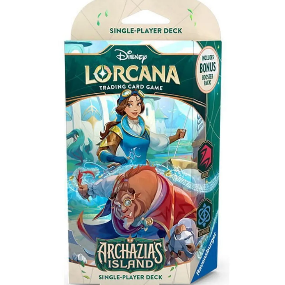 Disney Lorcana TCG: Archazia's Island - Ruby & Sapphire Starter Deck
