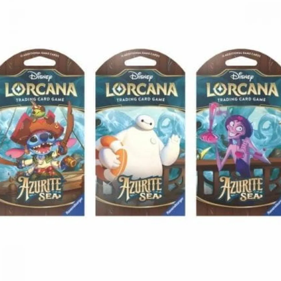 Disney Lorcana TCG: Azurite Sea - Sleeved Booster