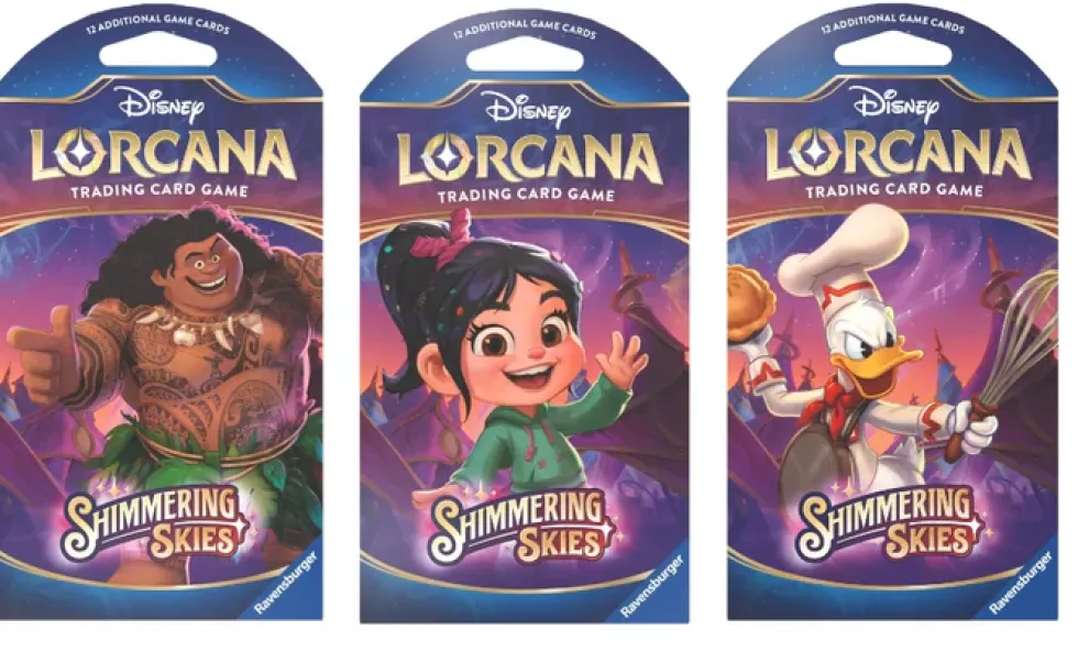 Disney Lorcana TCG: Shimmering Skies - Sleeved Booster