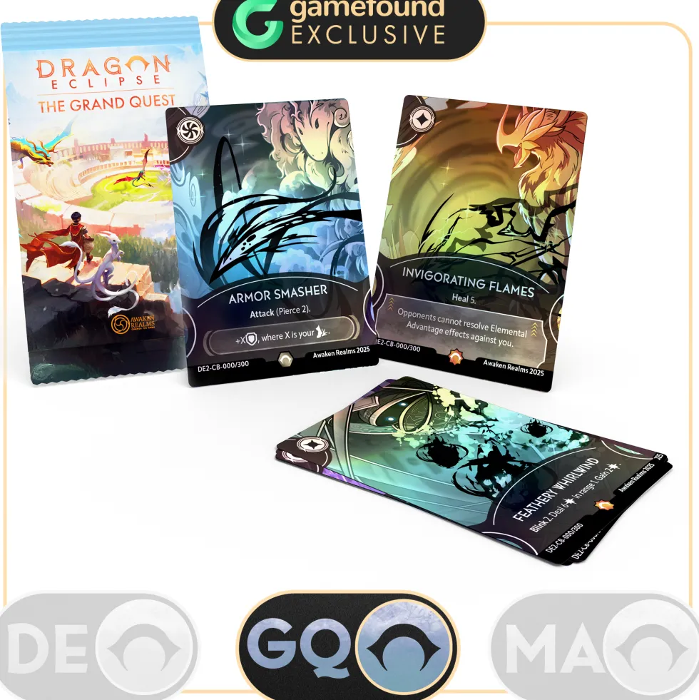 Dragon Eclipse: The Grand Quest - Alternatywne karty ilustrowane przez Barbarę Niewiadomską (wersja polska)