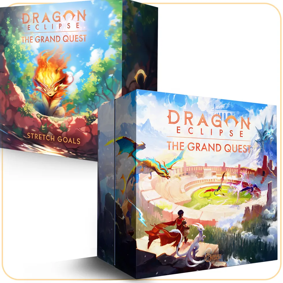 Dragon Eclipse: The Grand Quest Core Pledge - edycja standardowa (wersja angielska)