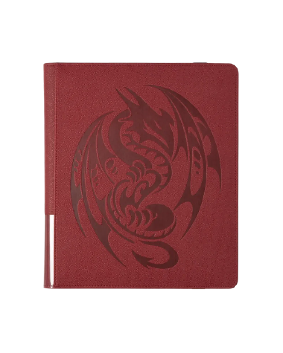 Dragon Shield: Card Codex Portfolio - Blood red 360