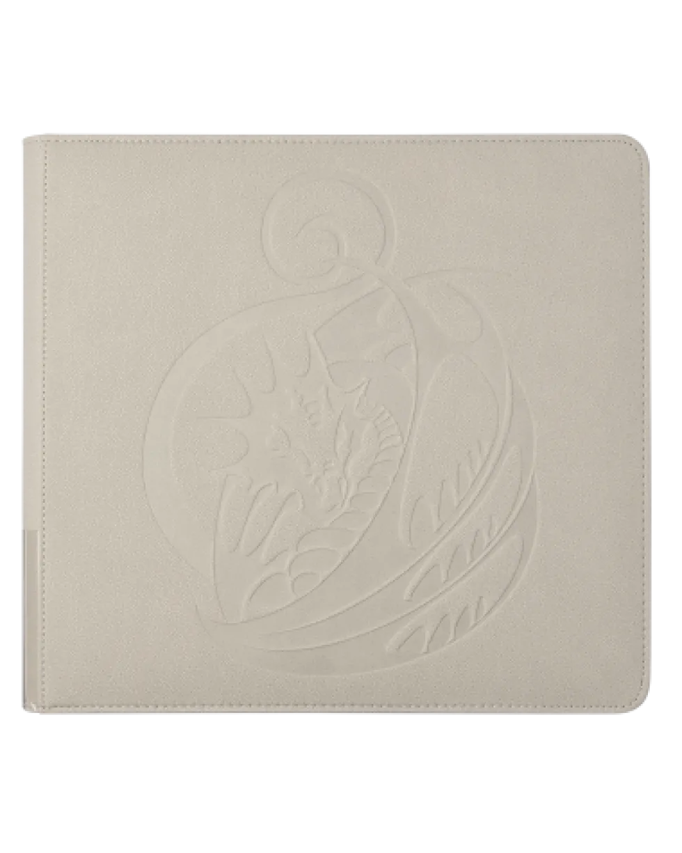 Dragon Shield: Card Codex Zipster Binder XL - Ashen White