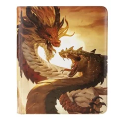 Dragon Shield: Card Codex Zipster Binder Regular - Wood Snake 2025