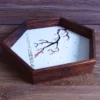 Drewniany Dice Tray - Kanji