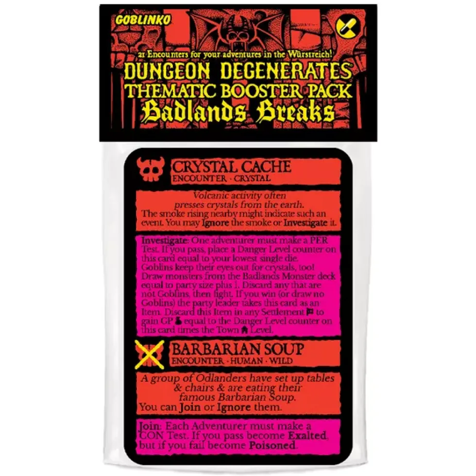 Dungeon Degenerates: Badlands Breaks - Booster