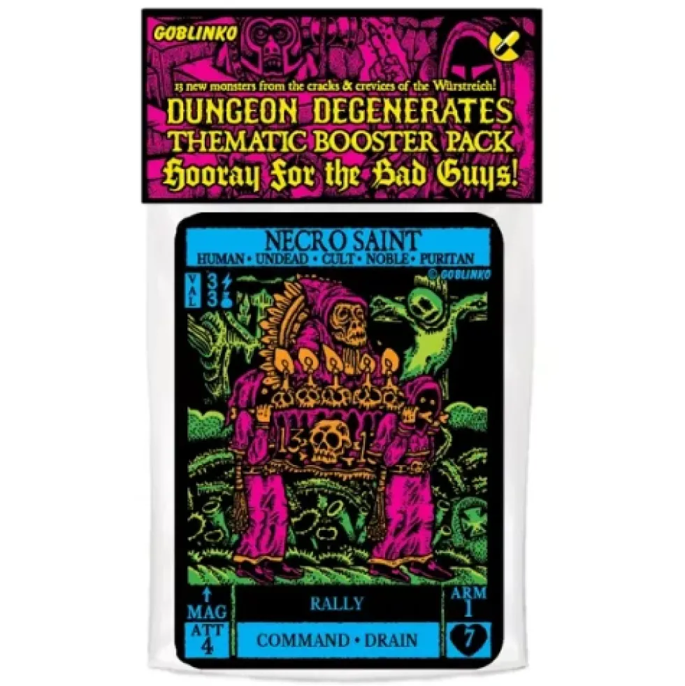 Dungeon Degenerates: Hooray for the Bad Guys - Booster