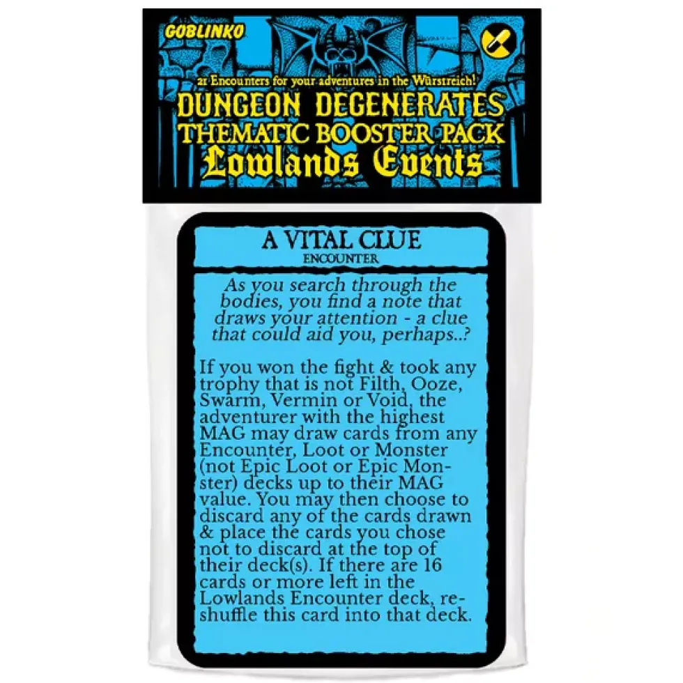 Dungeon Degenerates: Lowlands Events - Booster