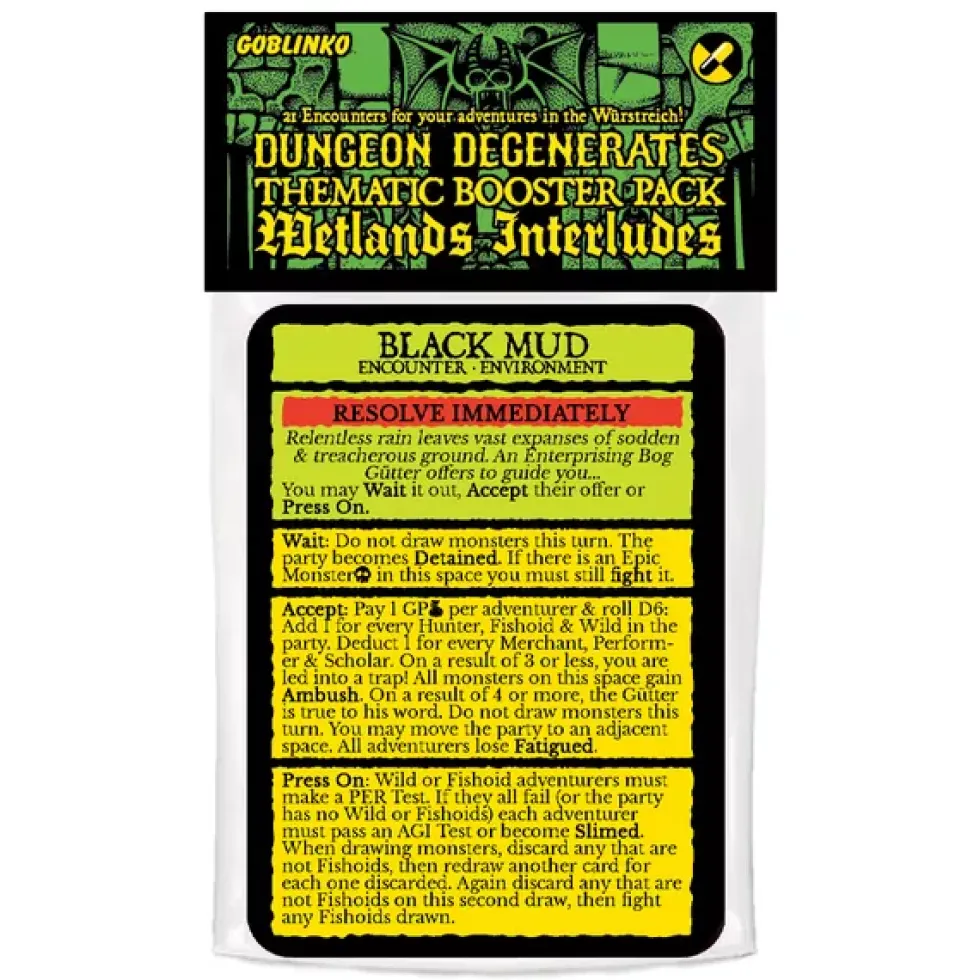 Dungeon Degenerates: Wetlands Interludes - Booster