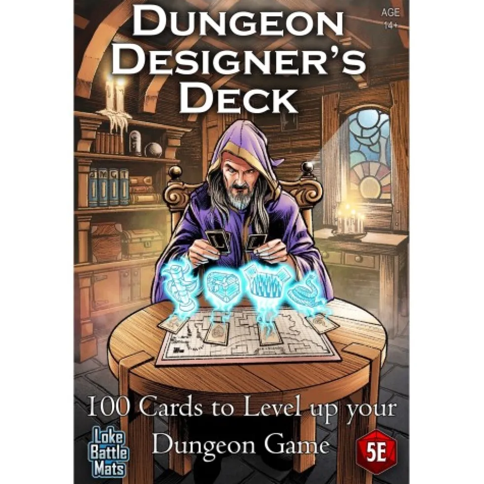 Dungeon Designers Deck - Deal Your Own Dungeon