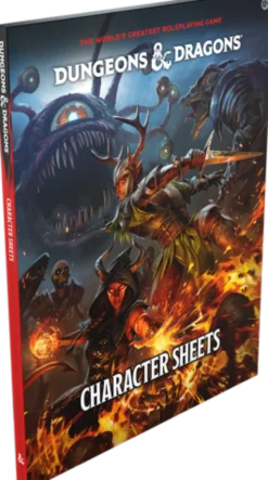 Dungeons & Dragons RPG: Character Sheets (2024)