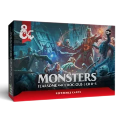 Dungeons & Dragons RPG: Monsters - Fearsome and Ferocious Reference Cards